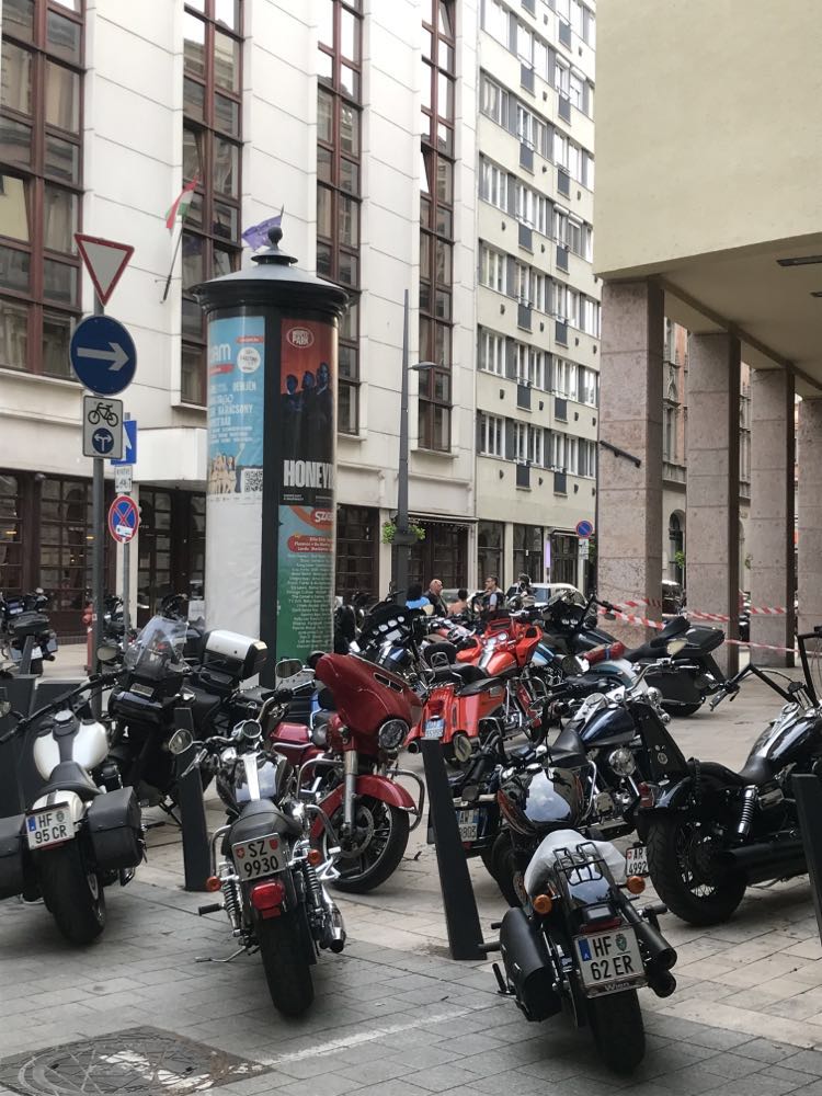 Harley Davidson w Budapeszcie