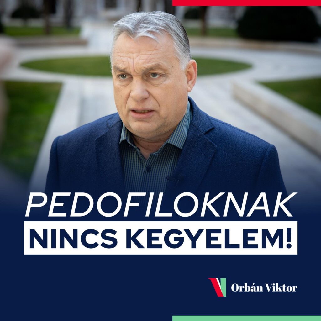 Viktor Orban Nie ma Łaski dla pedofilów
