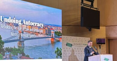Rafał Trzaskowski w Budapeszcie na Budapest Forum 2025